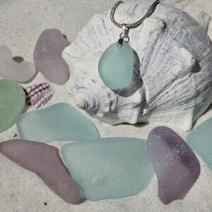 Sicilian Sea Glass Pendant